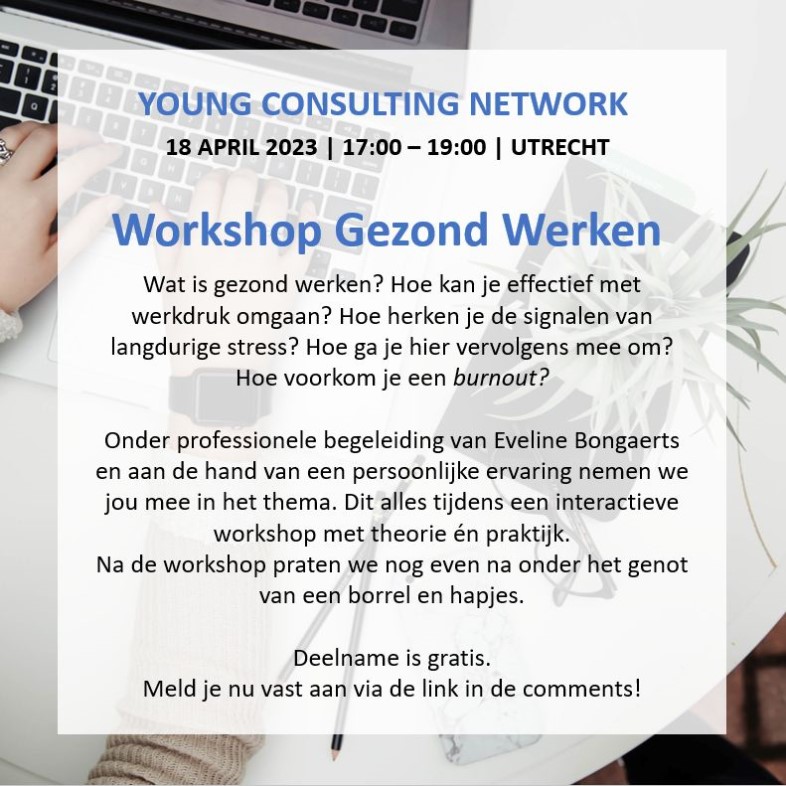 YCN-workshop - Gezond Werken